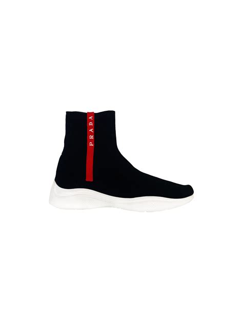 prada linea rossa booties|prada linea rossa sale.